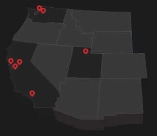 Locations Map Dark