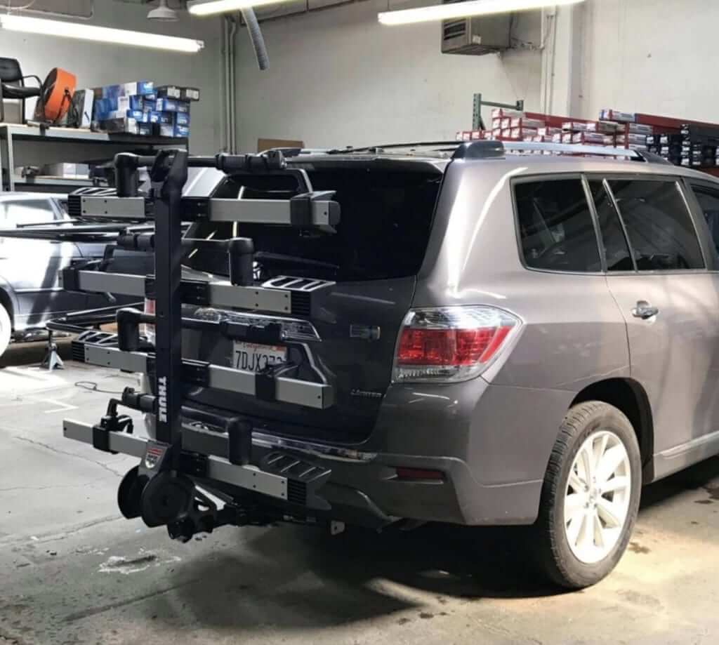 Toyota 4Runner with Thule T2 Classic plus T2 Classic Add-On Rack N Road